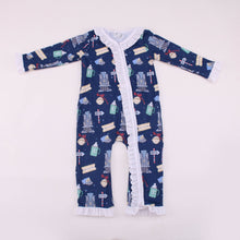 Load image into Gallery viewer, Express Train Ruffle One Piece Set (RTS) - Retail
