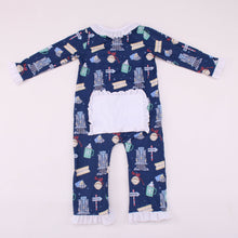 Load image into Gallery viewer, Express Train Ruffle One Piece Set (RTS) - Retail
