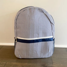 Load image into Gallery viewer, Seersucker Backpack (Full Size) - Retail
