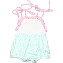 Load image into Gallery viewer, Monogrammed Ruffle Tie Sunsuit
