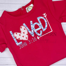 Load image into Gallery viewer, LOVED John 3:16 Boy Shirt
