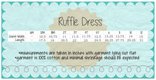 Load image into Gallery viewer, Leopard Heart Trio w/Name Frame Ruffle Dress

