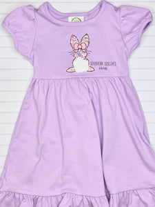 Sweet Bunny Appliqué Dress