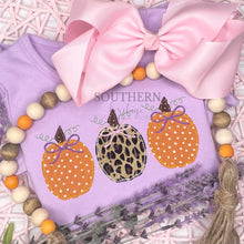 Load image into Gallery viewer, Leopard Pumpkin Trio with Bows
