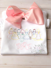 Load image into Gallery viewer, Princess Line w/ Monogram SS Shirt
