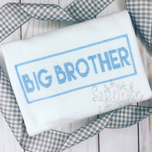 Load image into Gallery viewer, Faux Smock Big Brother Big Sister Shirt
