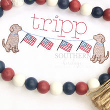 Load image into Gallery viewer, Patriotic Puppy Banner
