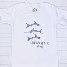 Load image into Gallery viewer, Marlin trio white SS shirt
