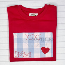 Load image into Gallery viewer, Boy Love Letter Appliqué Shirt
