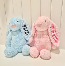 Load image into Gallery viewer, Monogrammed Plush Bunny
