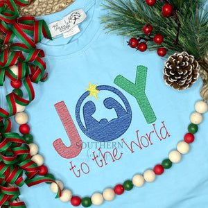 Boy Joy To The World Nativity