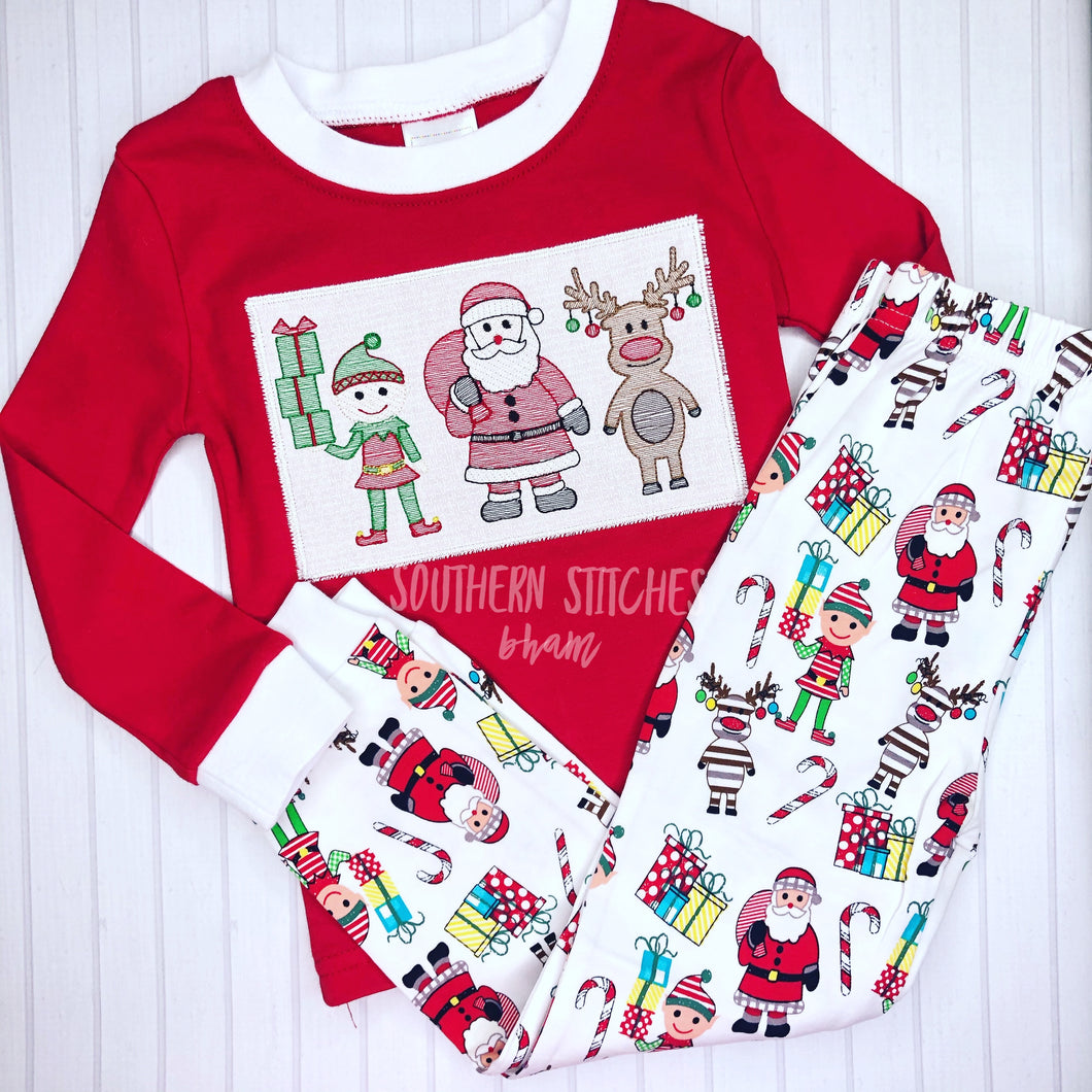 Santa’s Helpers Christmas Pajamas