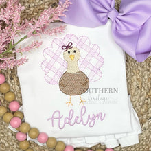 Load image into Gallery viewer, Gingham Girl Turkey
